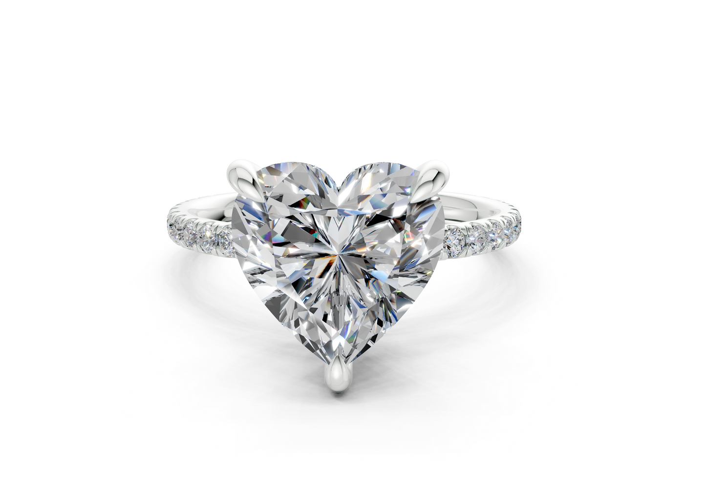 The Carrington Pavé Engagement Ring