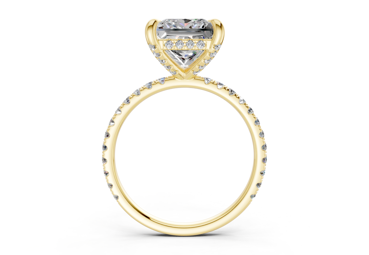 The Carrington Pavé Engagement Ring