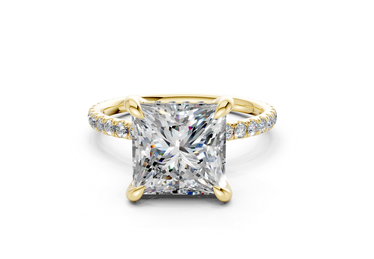 The Carrington Pavé Engagement Ring