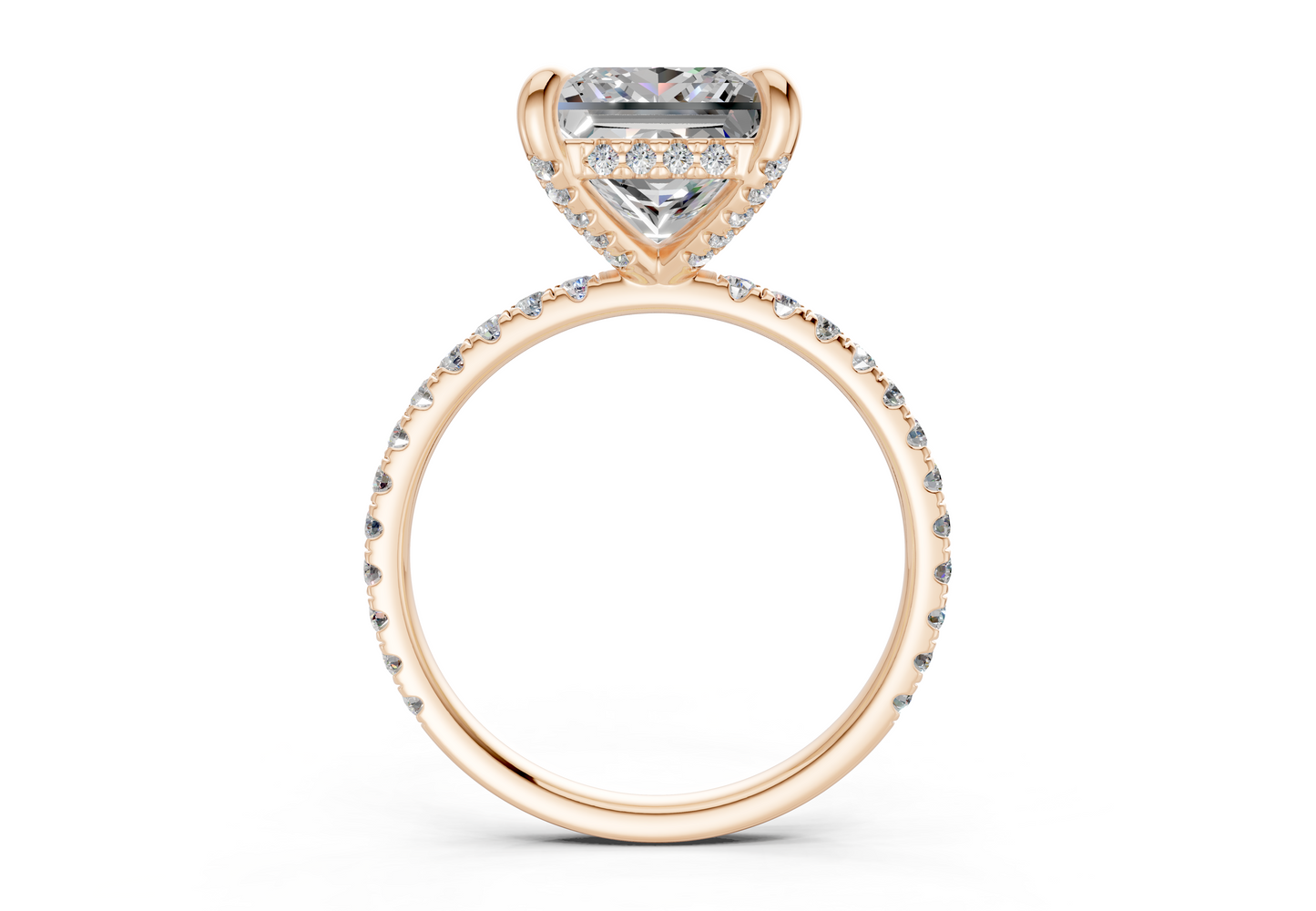 The Carrington Pavé Engagement Ring