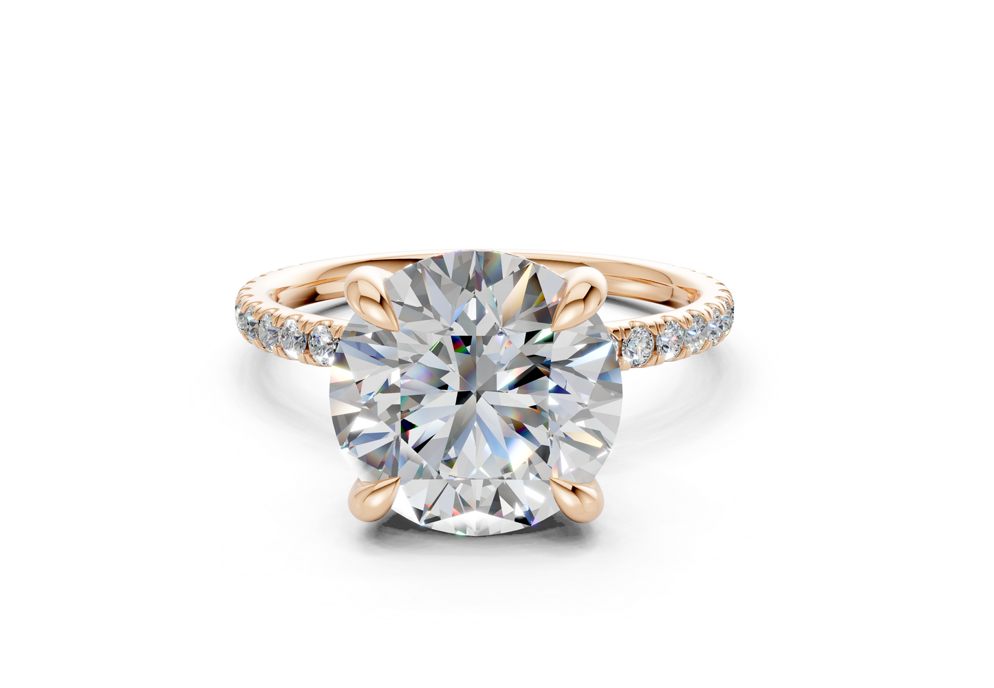 The Carrington Pavé Engagement Ring