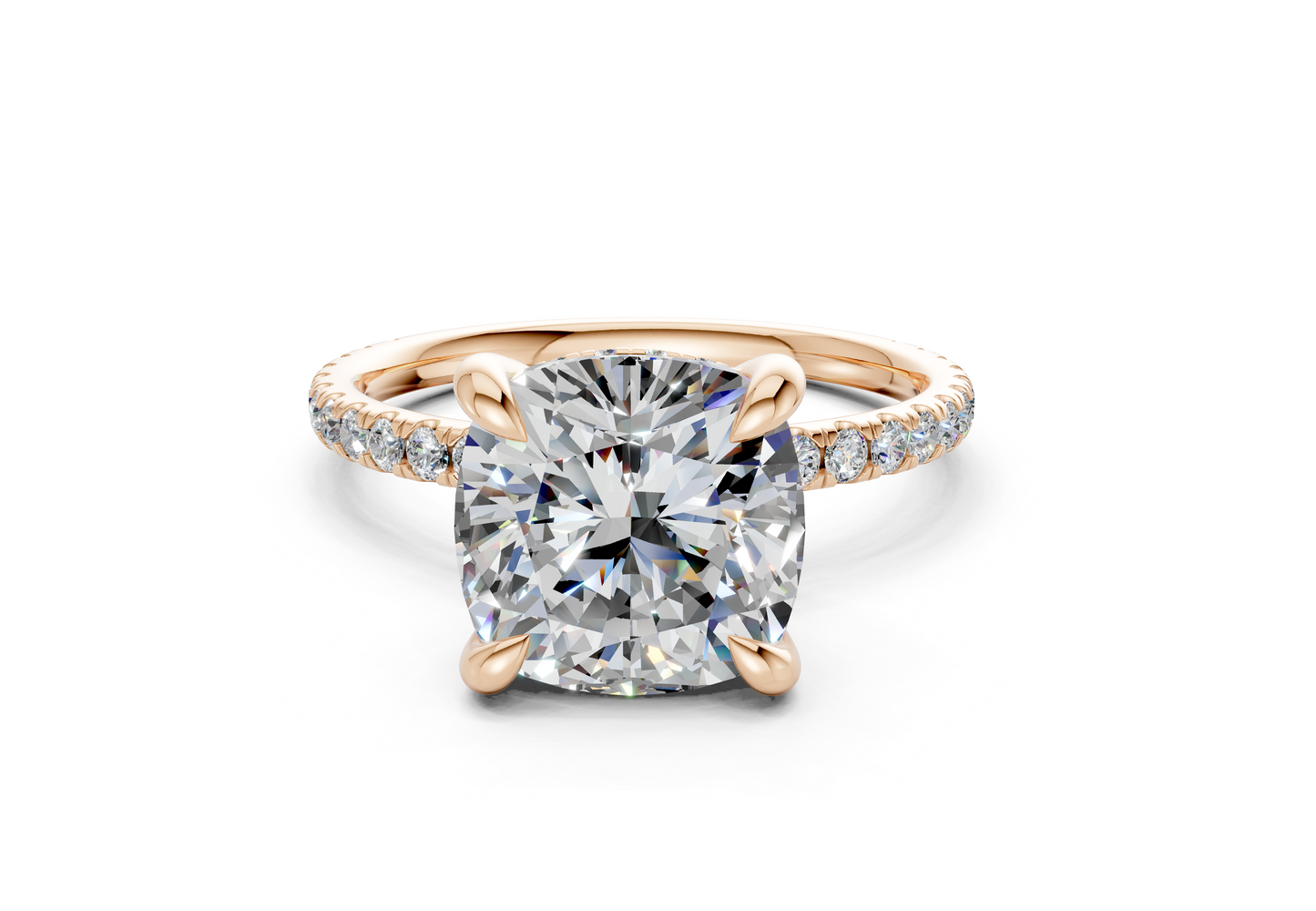 The Carrington Pavé Engagement Ring