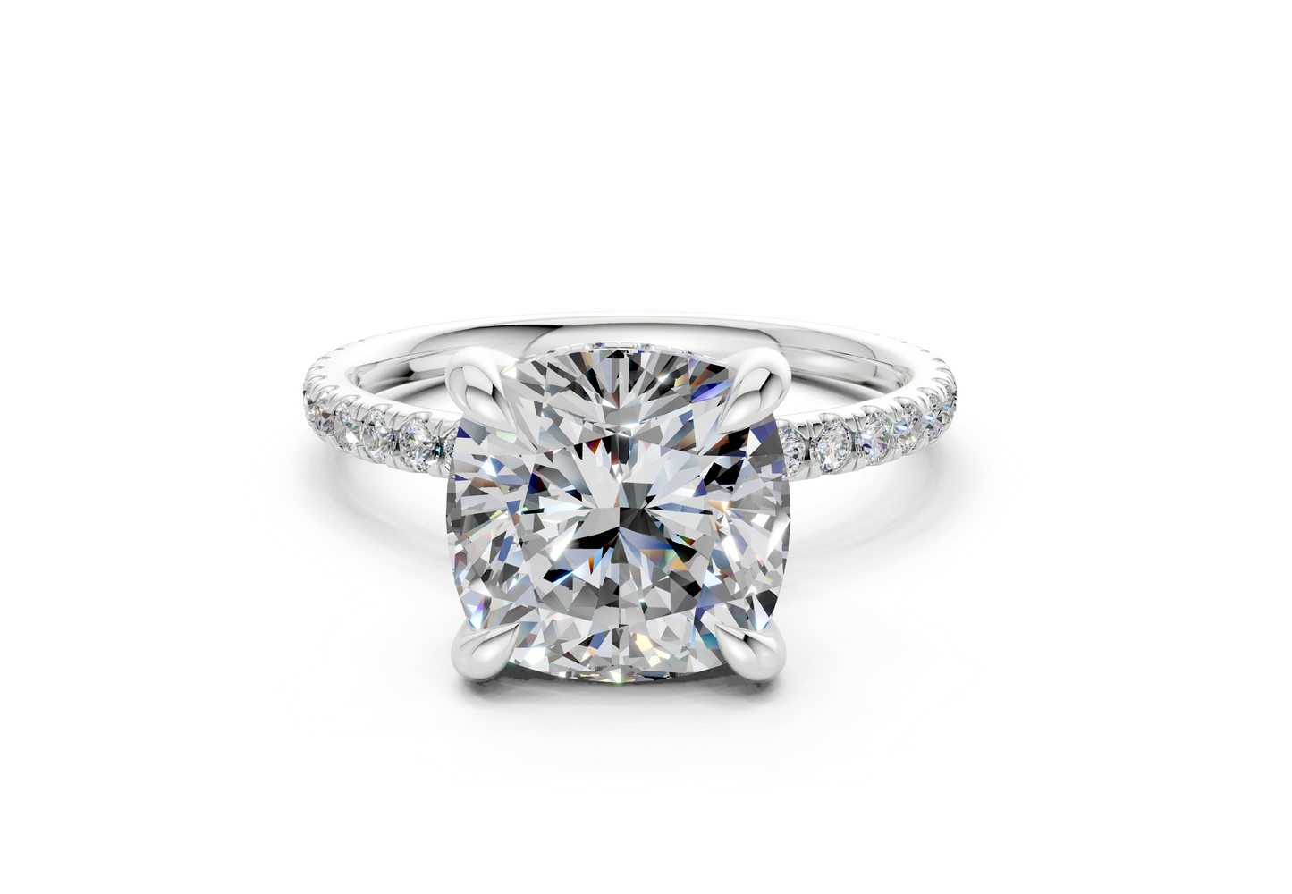 The Carrington Pavé Engagement Ring