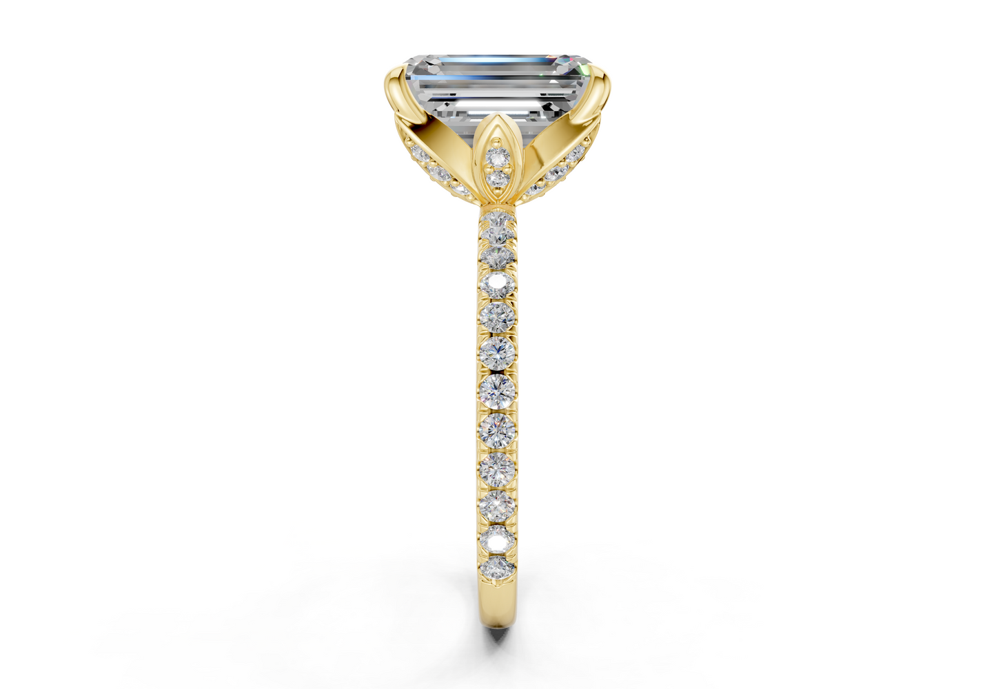 The Spring Pavé Engagement Ring