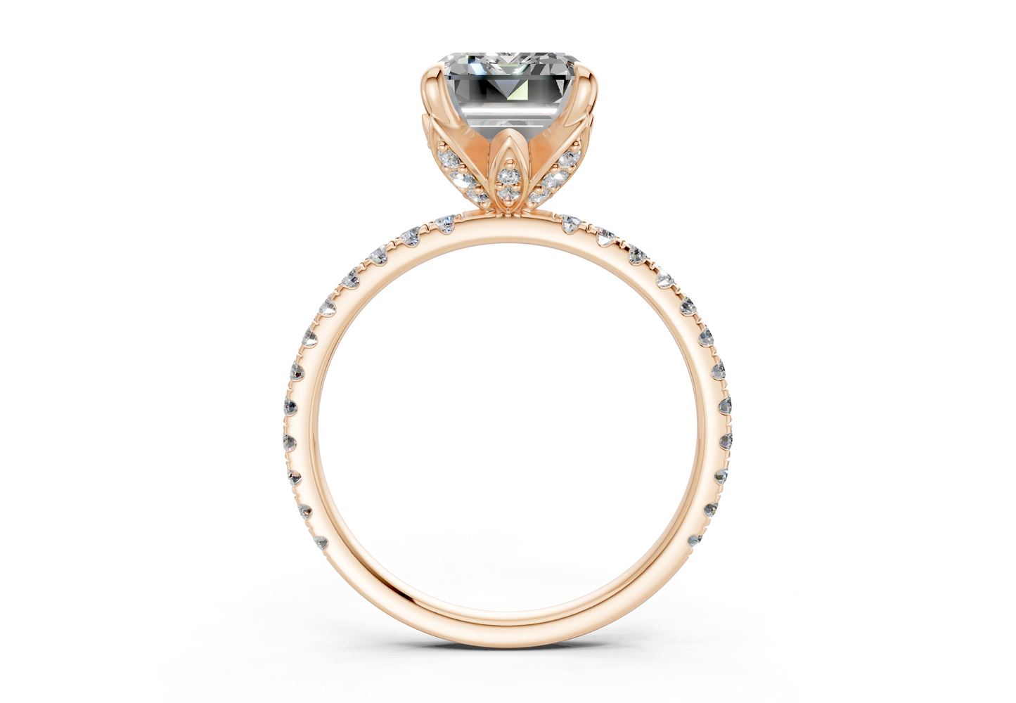 The Spring Pavé Engagement Ring