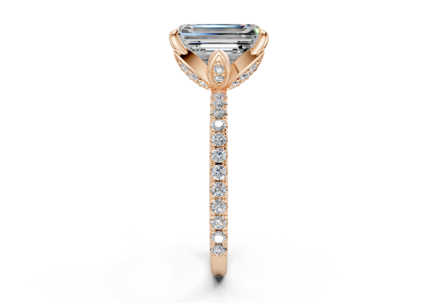 The Spring Pavé Engagement Ring