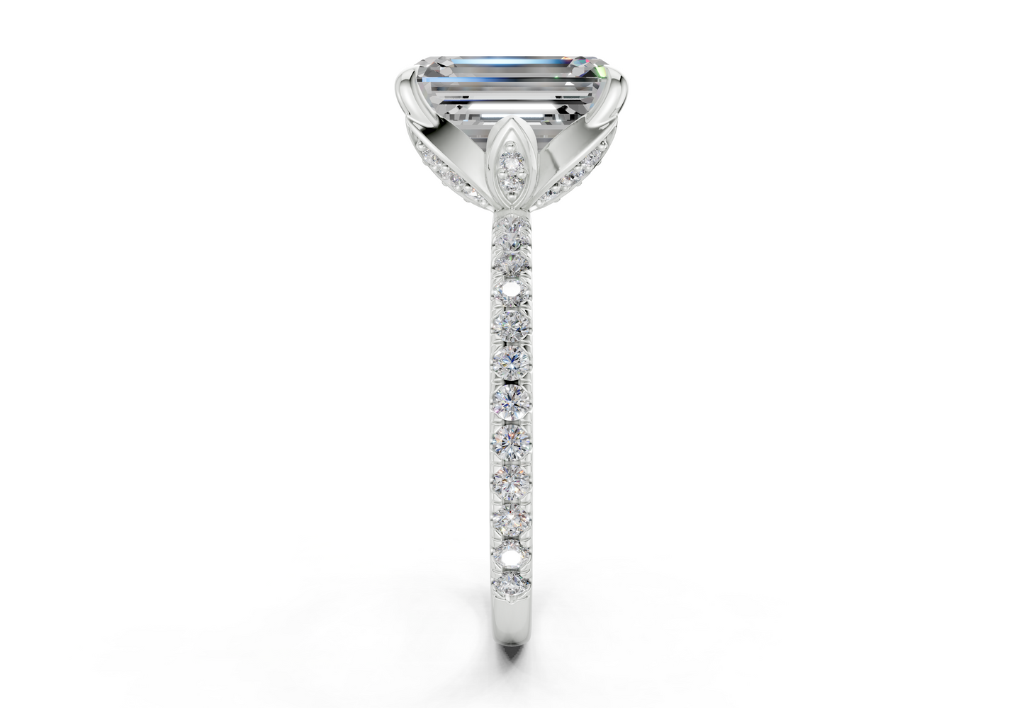 The Spring Pavé Engagement Ring