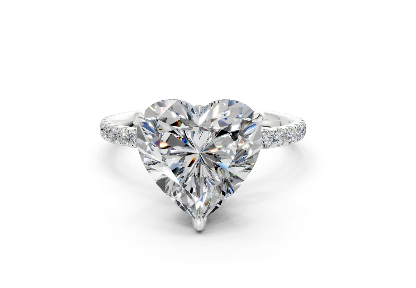 The Spring Pavé Engagement Ring