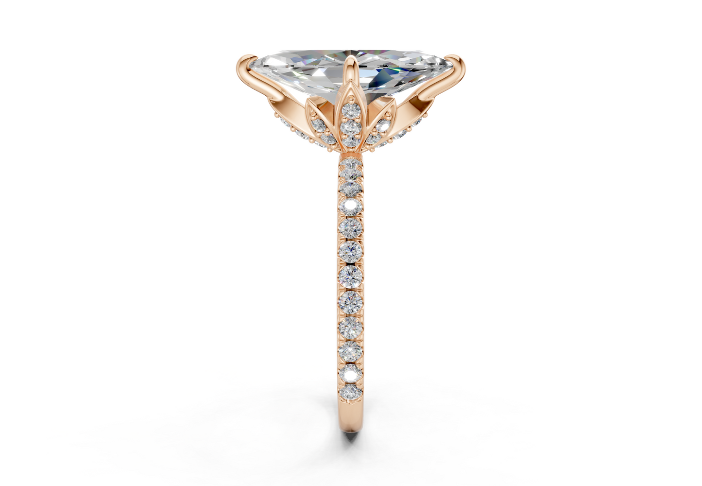 The Spring Pavé Engagement Ring
