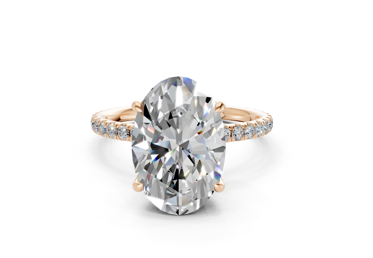 The Spring Pavé Engagement Ring