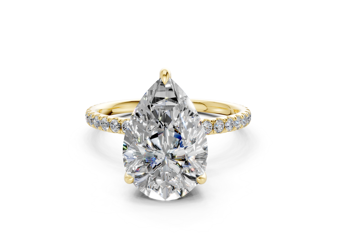 The Spring Pavé Engagement Ring