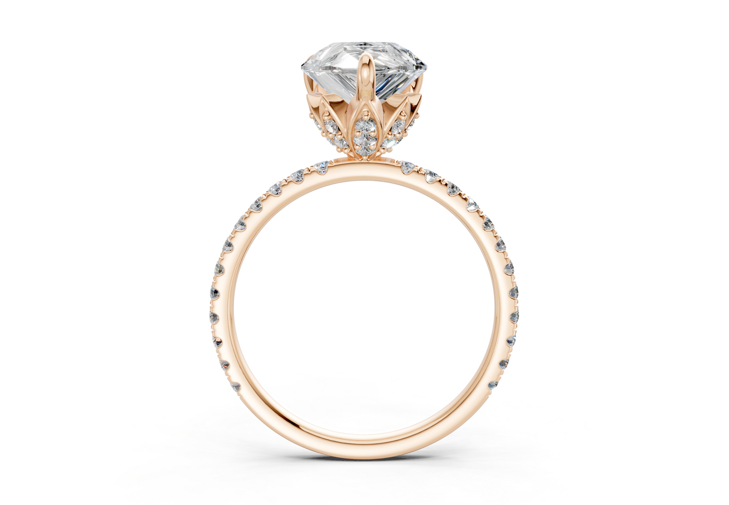 The Spring Pavé Engagement Ring