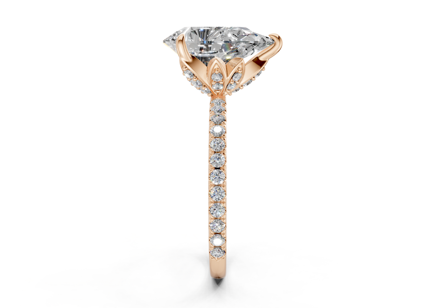The Spring Pavé Engagement Ring