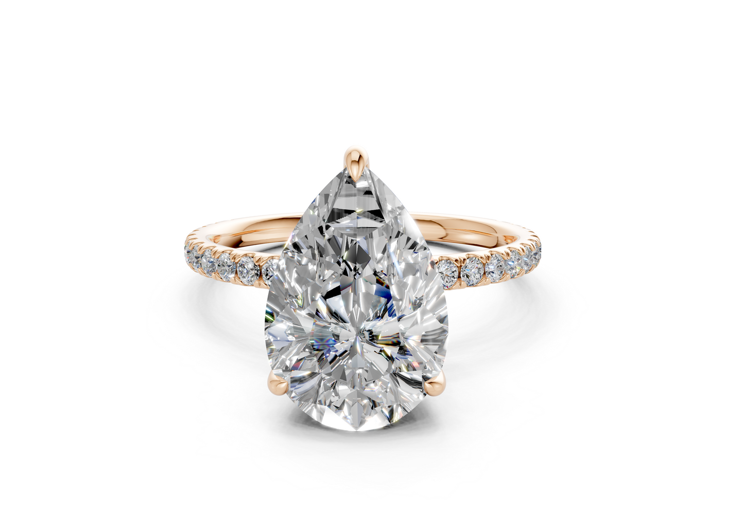 The Spring Pavé Engagement Ring