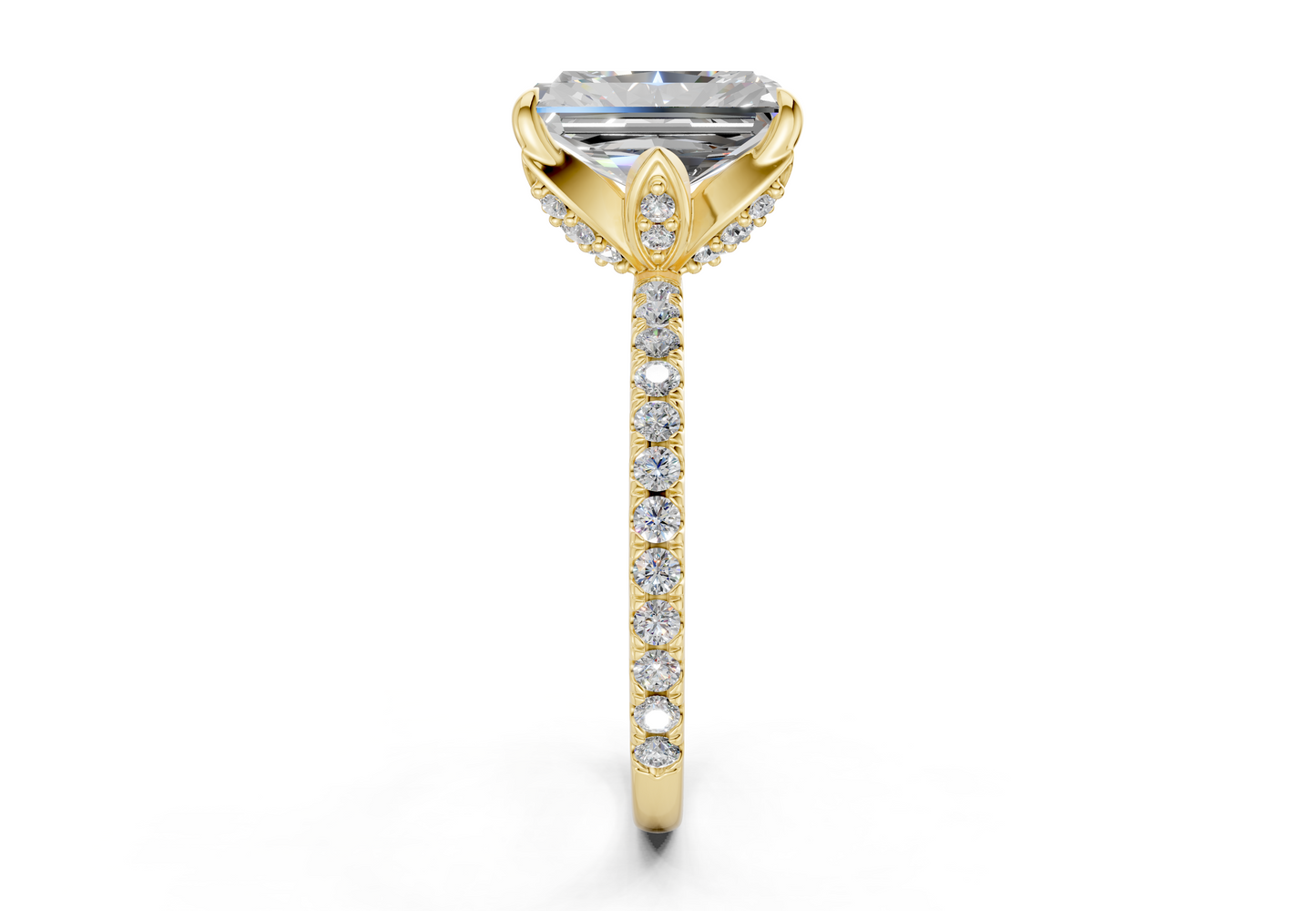 The Spring Pavé Engagement Ring