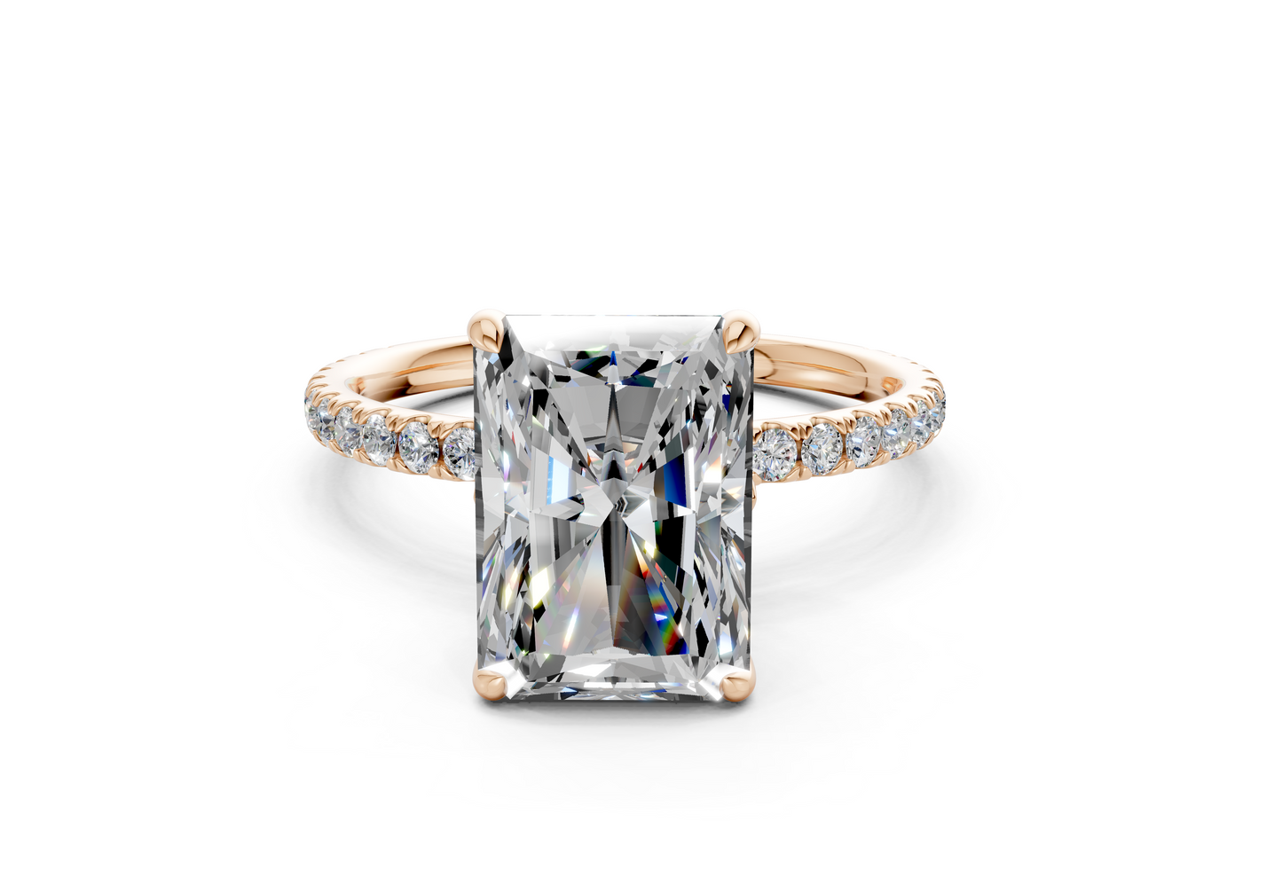 The Spring Pavé Engagement Ring