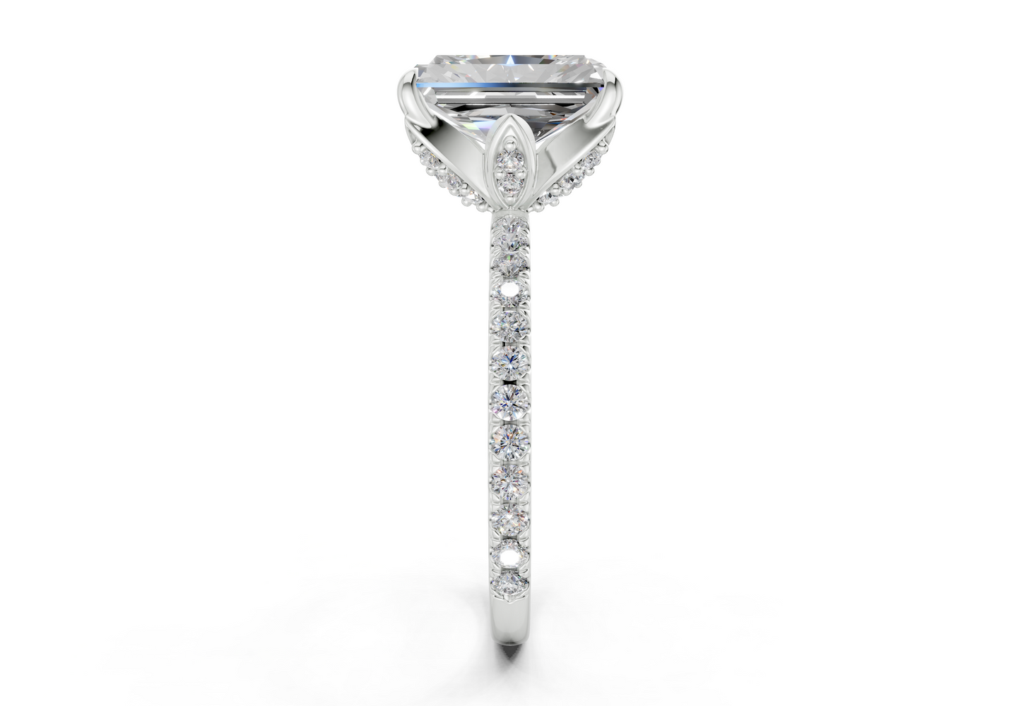 The Spring Pavé Engagement Ring