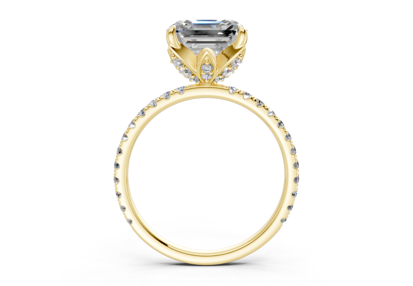 The Spring Pavé Engagement Ring
