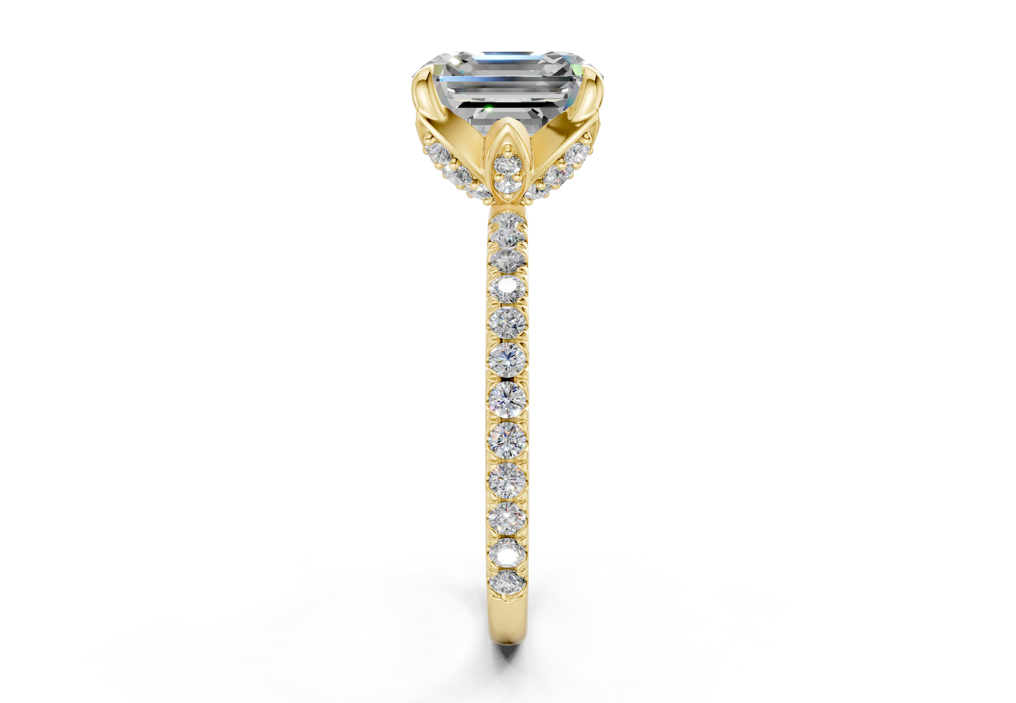 The Spring Pavé Engagement Ring