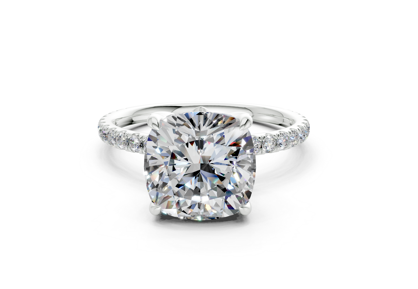 The Spring Pavé Engagement Ring