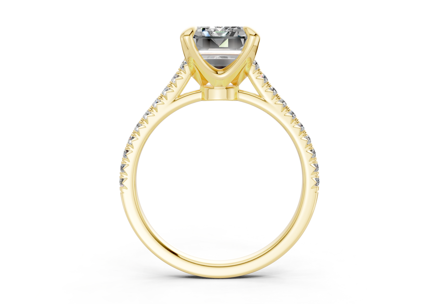 The West Village Pavé Engagement Ring