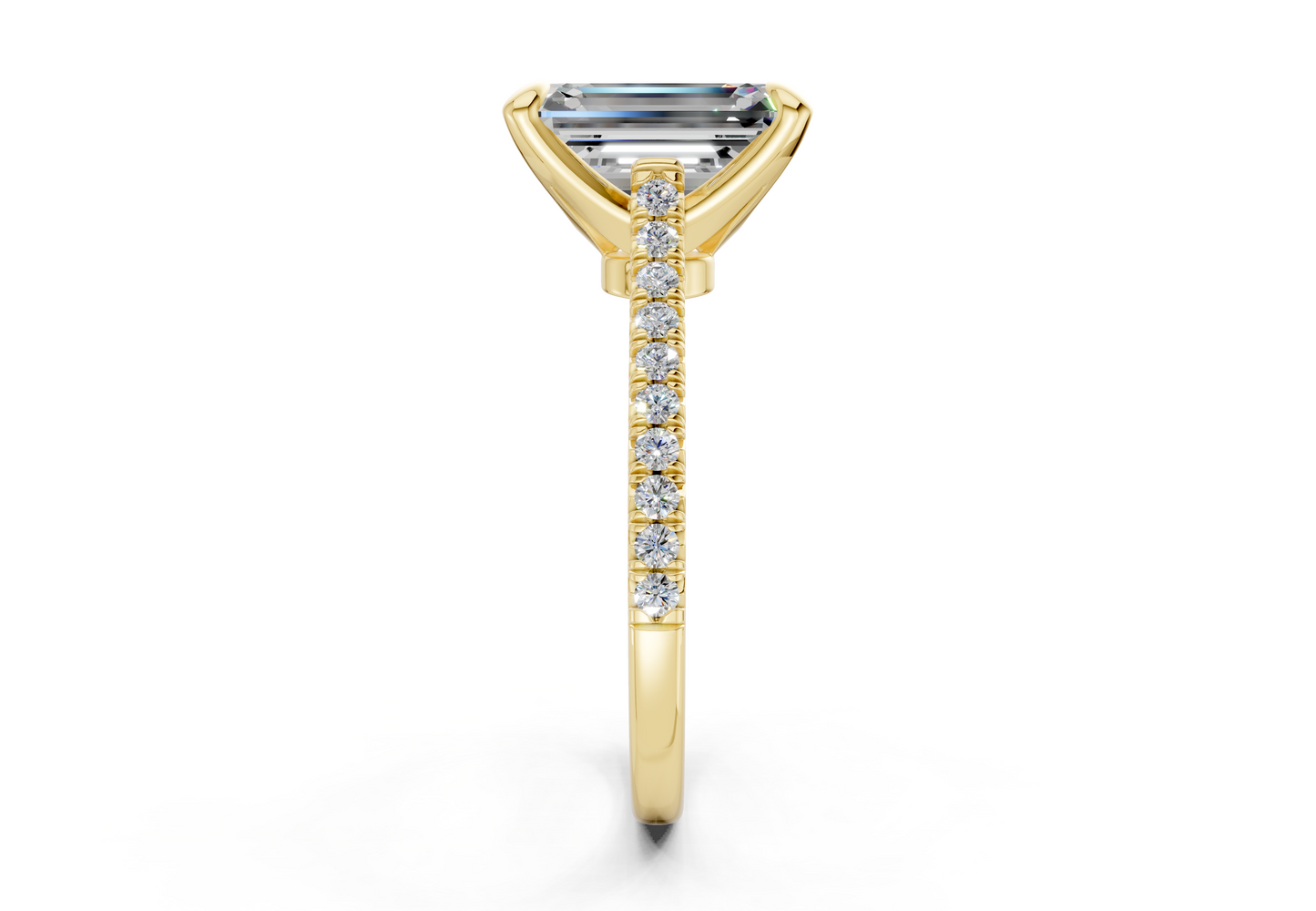 The West Village Pavé Engagement Ring
