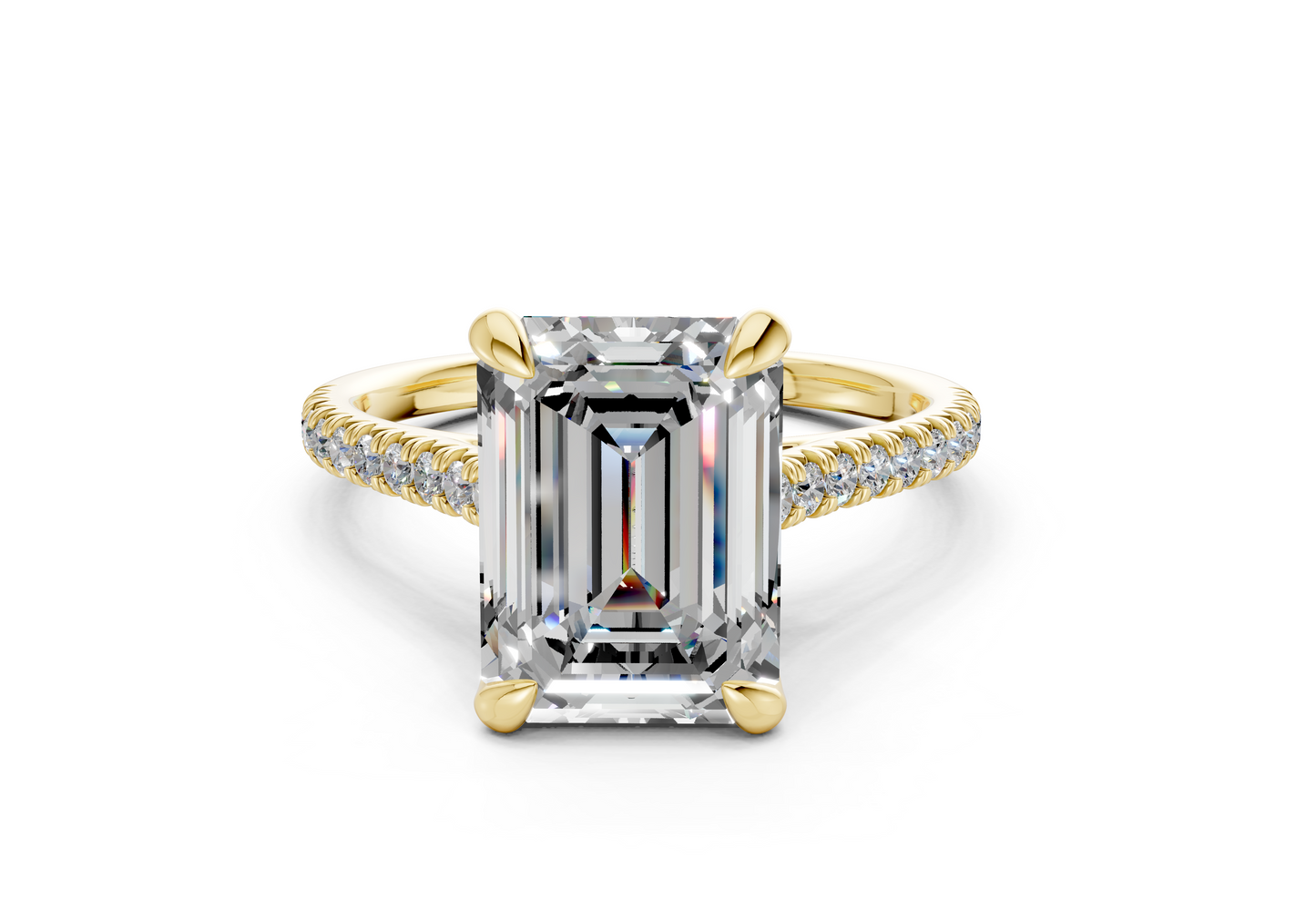 The West Village Pavé Engagement Ring