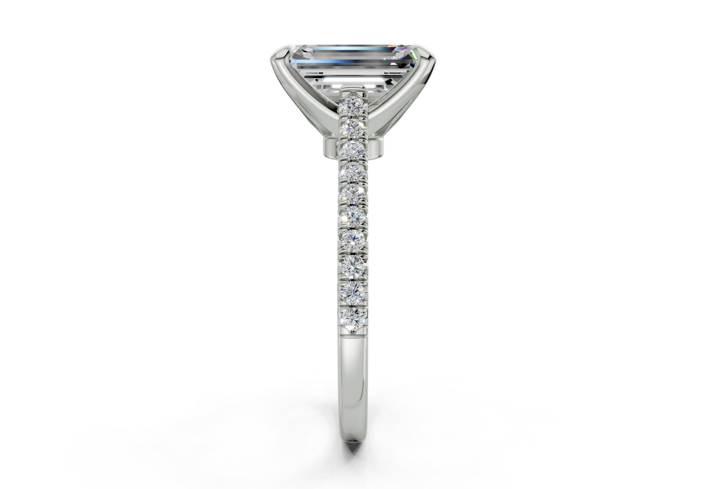 The West Village Pavé Engagement Ring