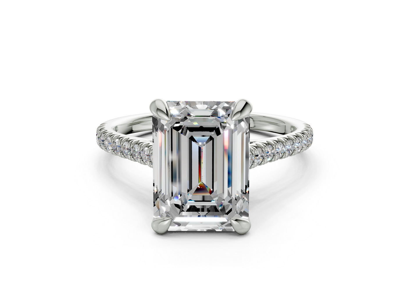 The West Village Pavé Engagement Ring