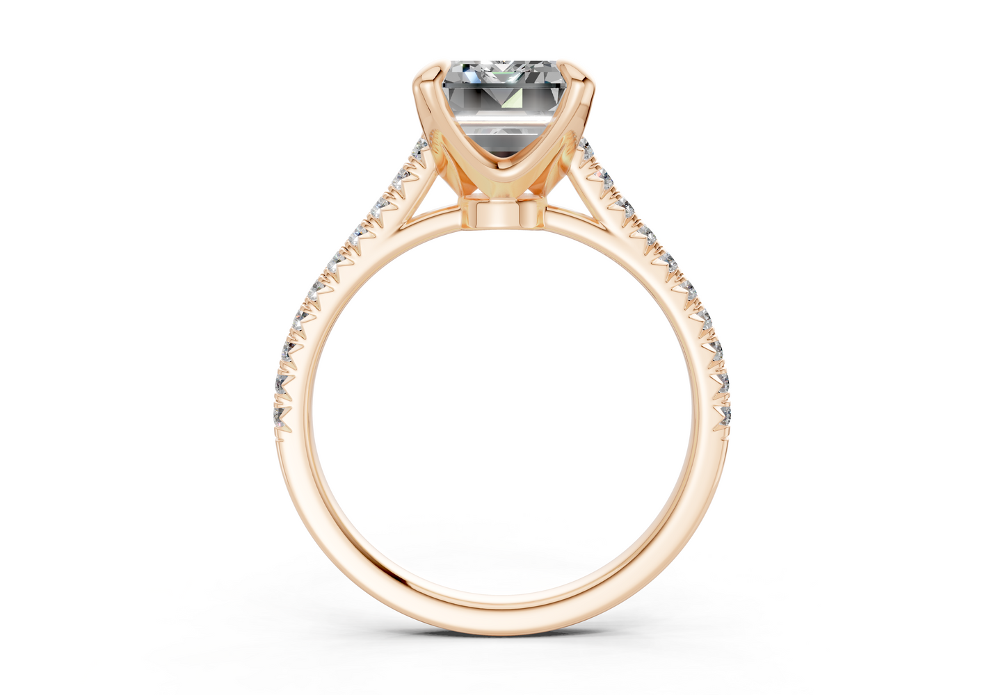 The West Village Pavé Engagement Ring