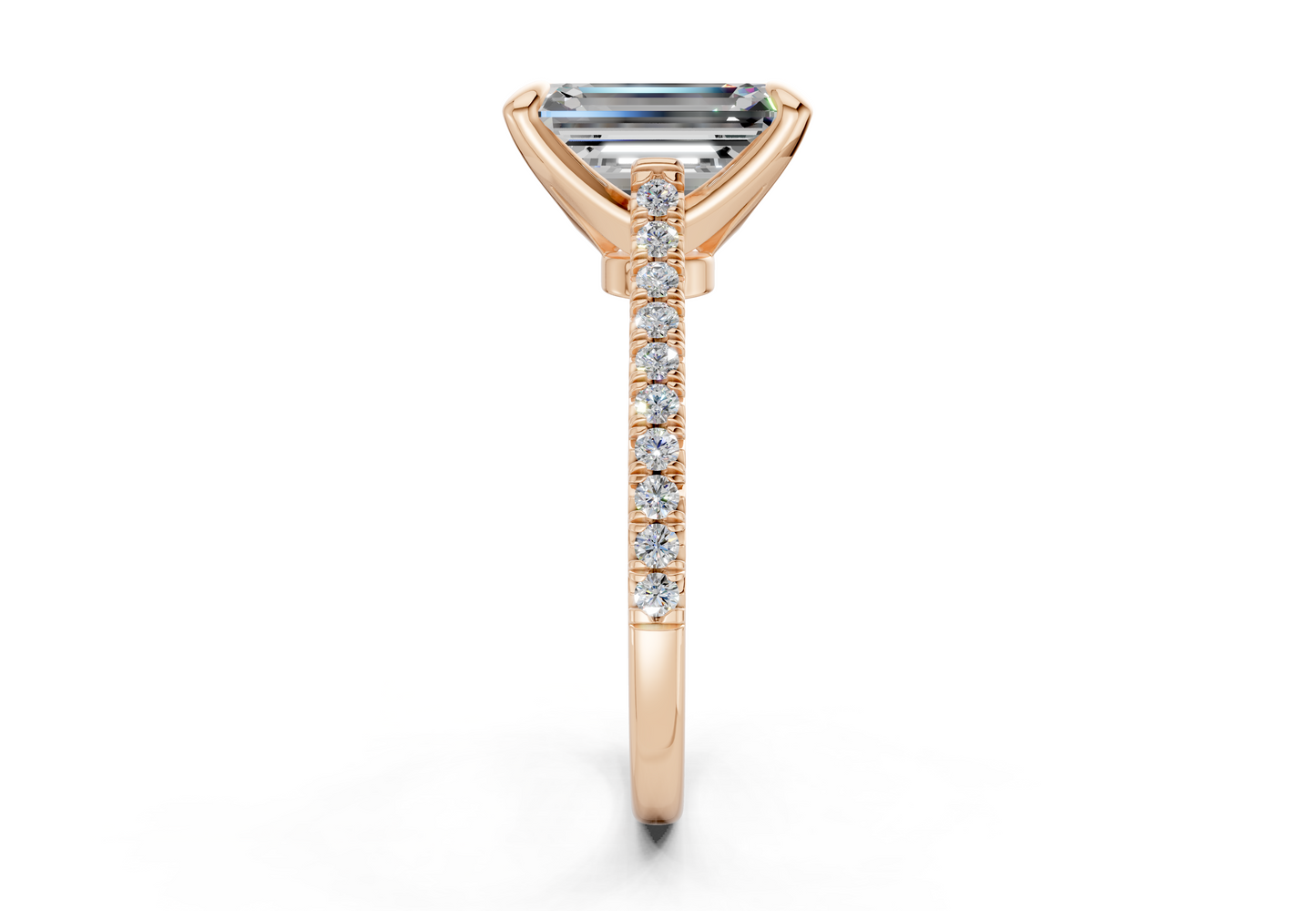 The West Village Pavé Engagement Ring