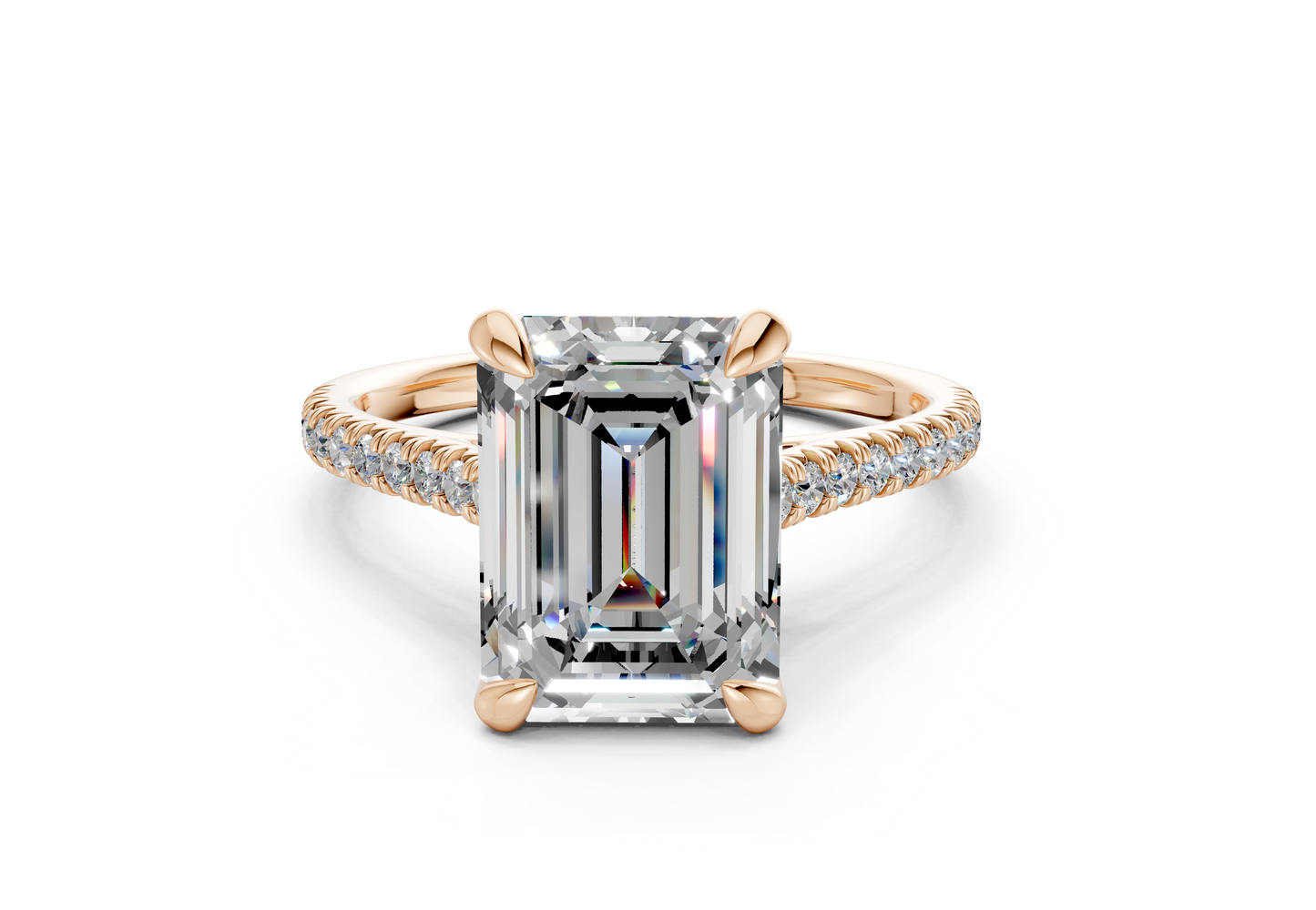 The West Village Pavé Engagement Ring