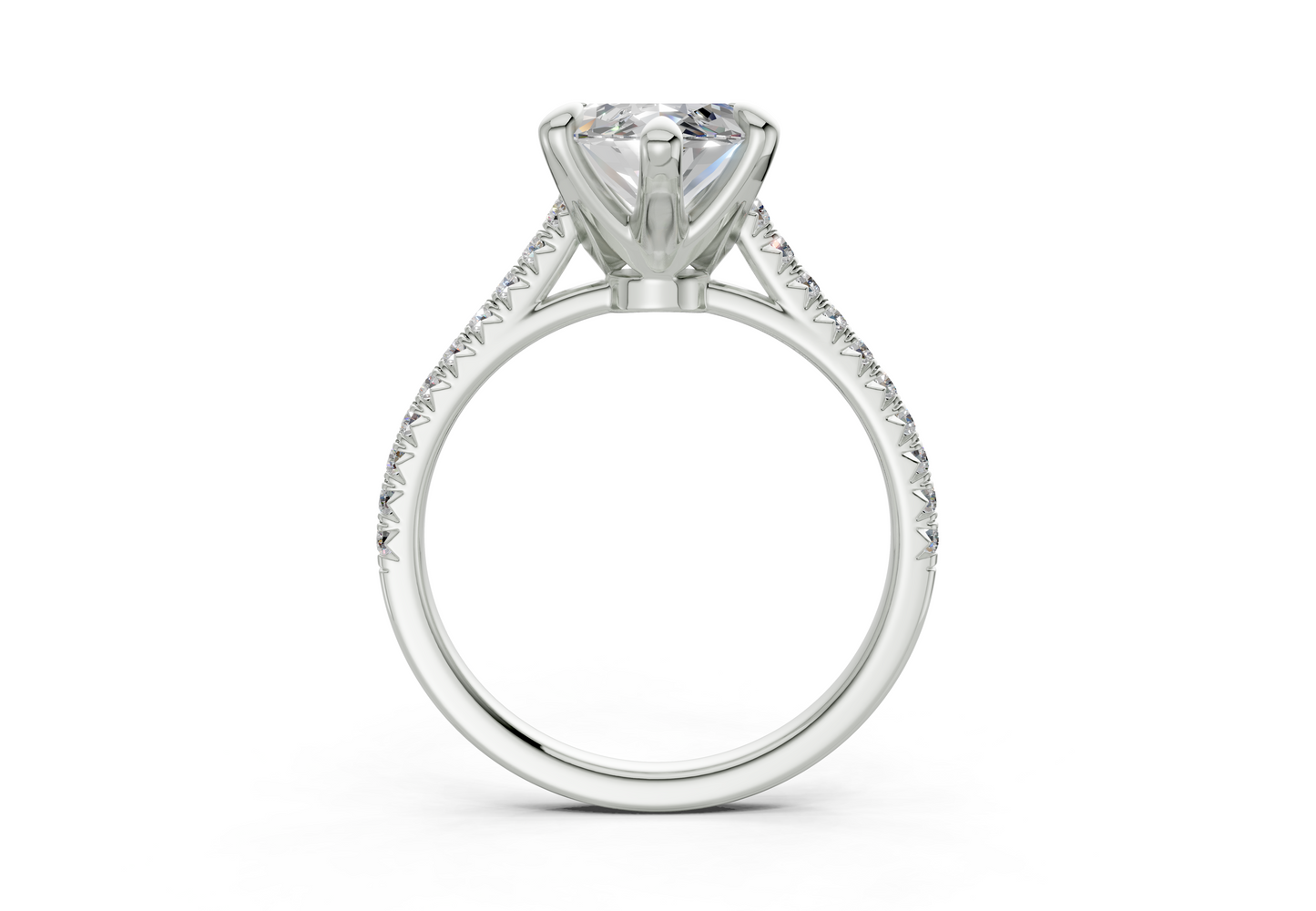 The West Village Pavé Engagement Ring
