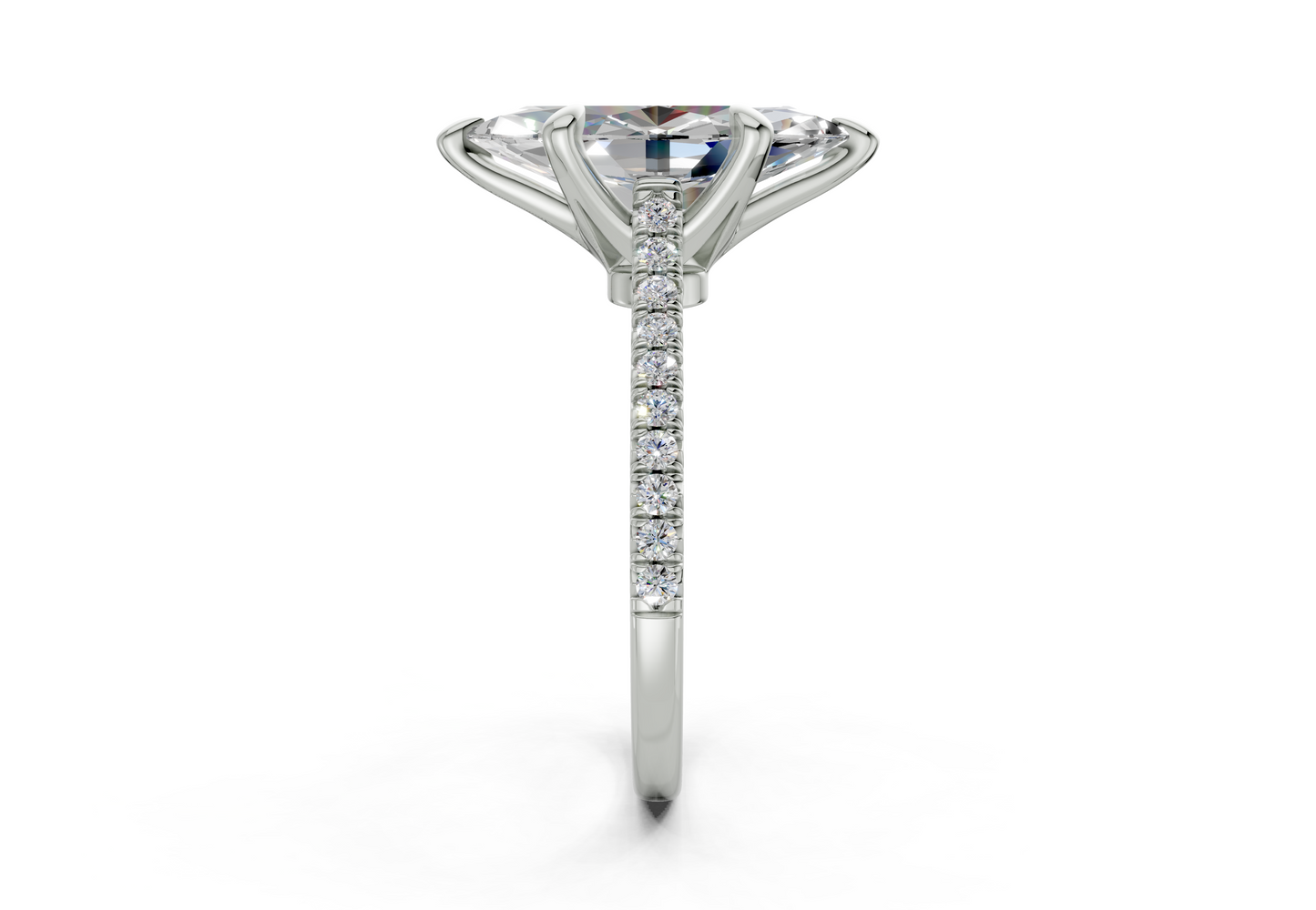 The West Village Pavé Engagement Ring
