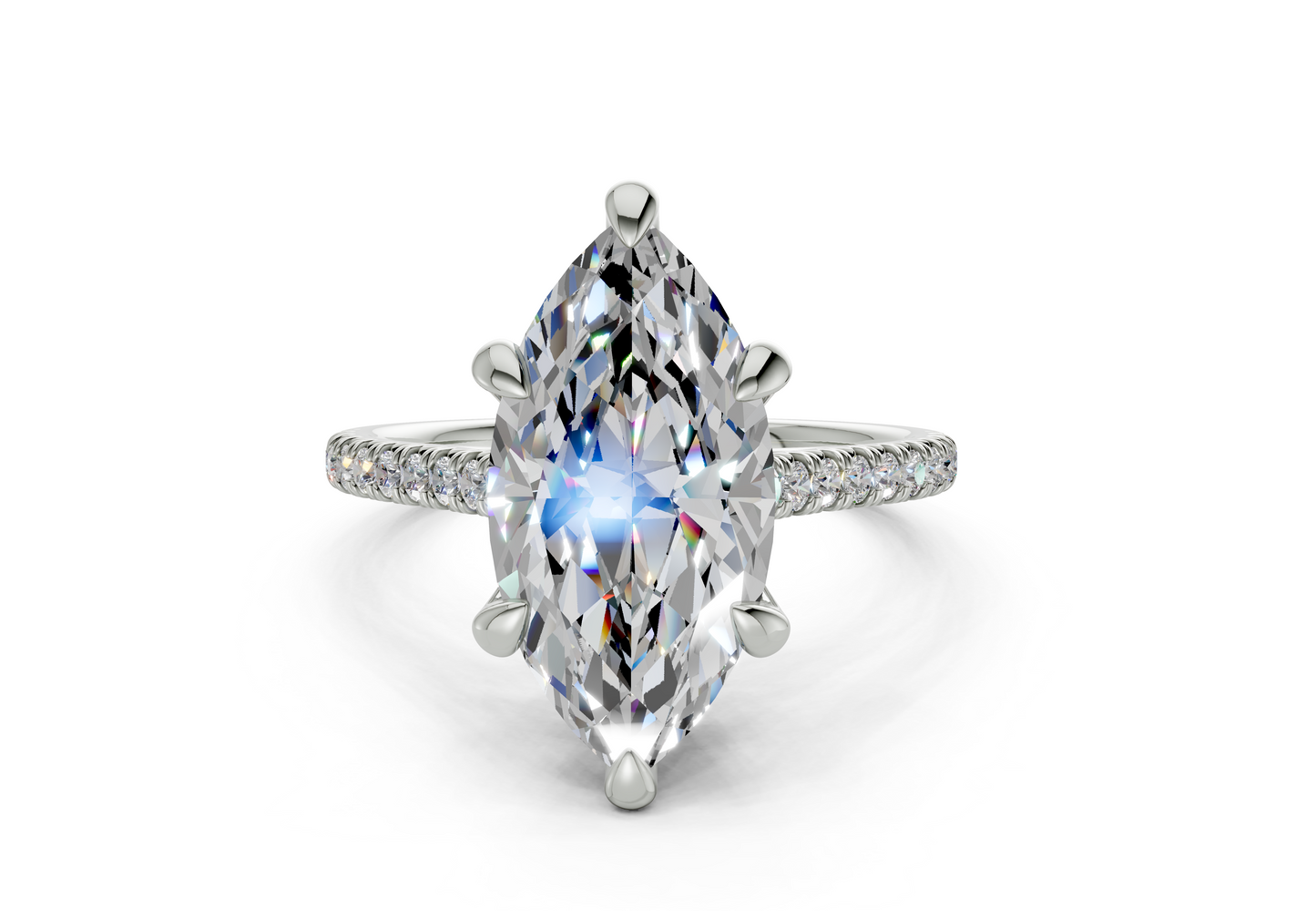 The West Village Pavé Engagement Ring