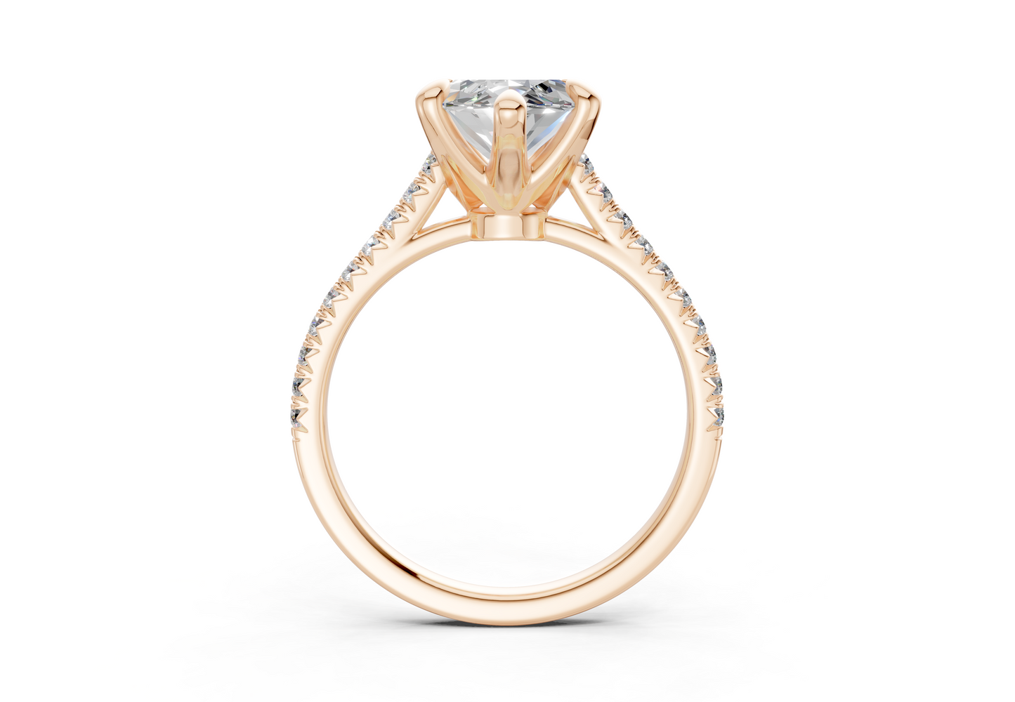 The West Village Pavé Engagement Ring