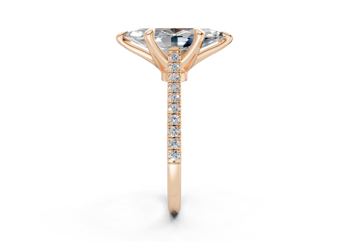 The West Village Pavé Engagement Ring