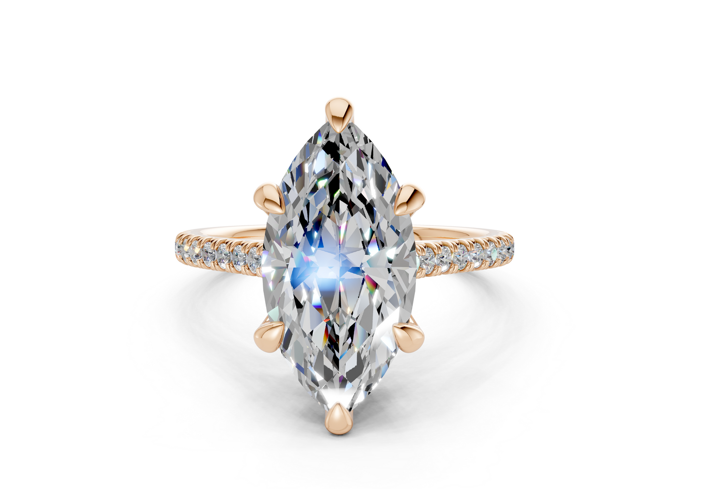 The West Village Pavé Engagement Ring
