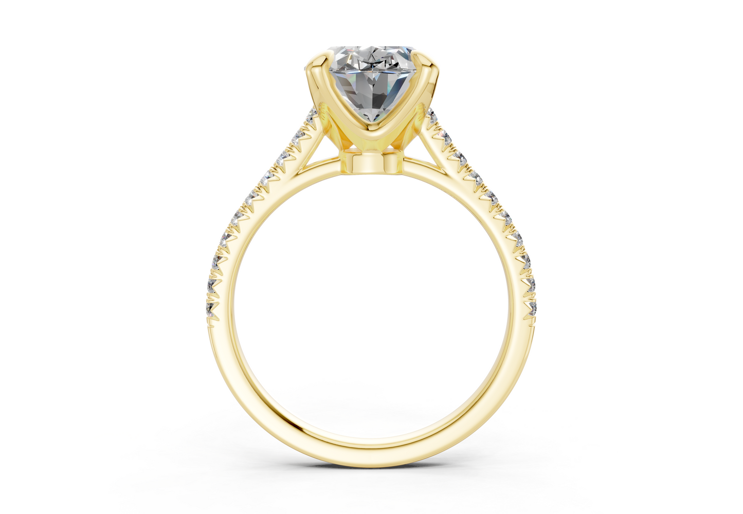 The West Village Pavé Engagement Ring