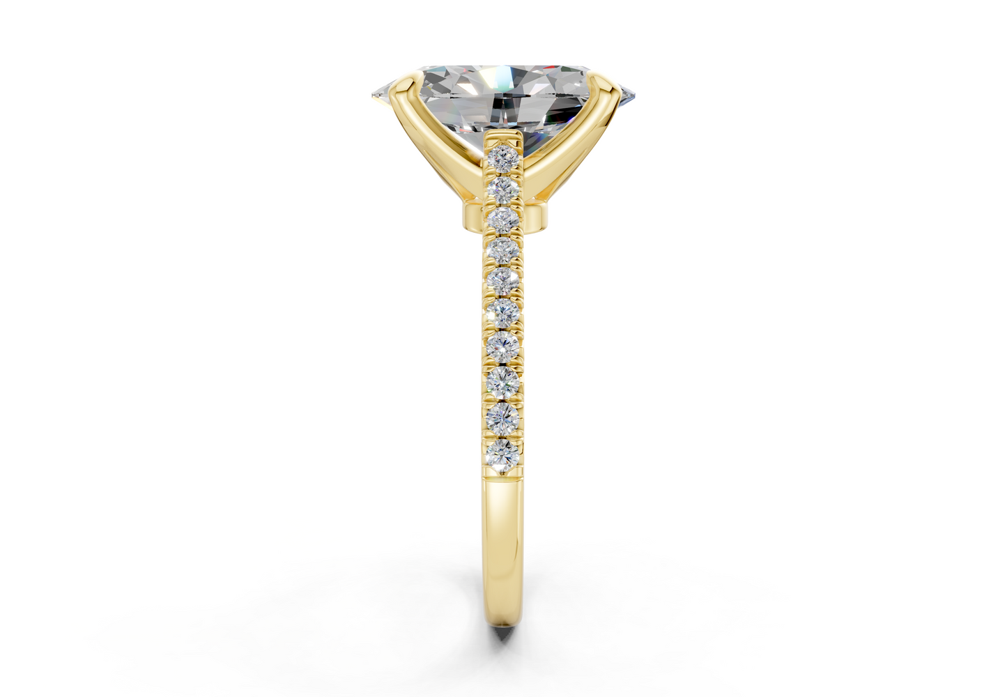 The West Village Pavé Engagement Ring