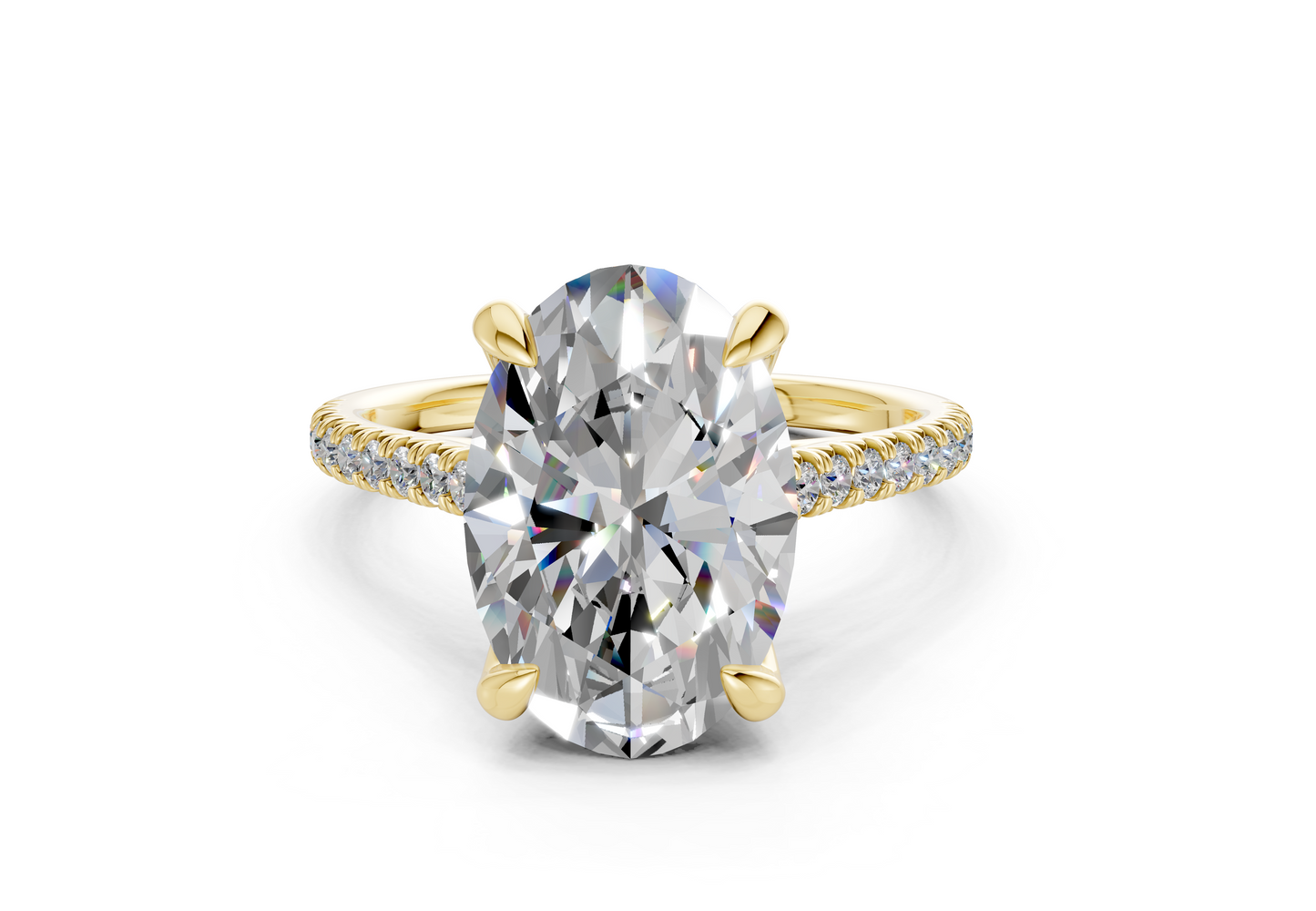 The West Village Pavé Engagement Ring