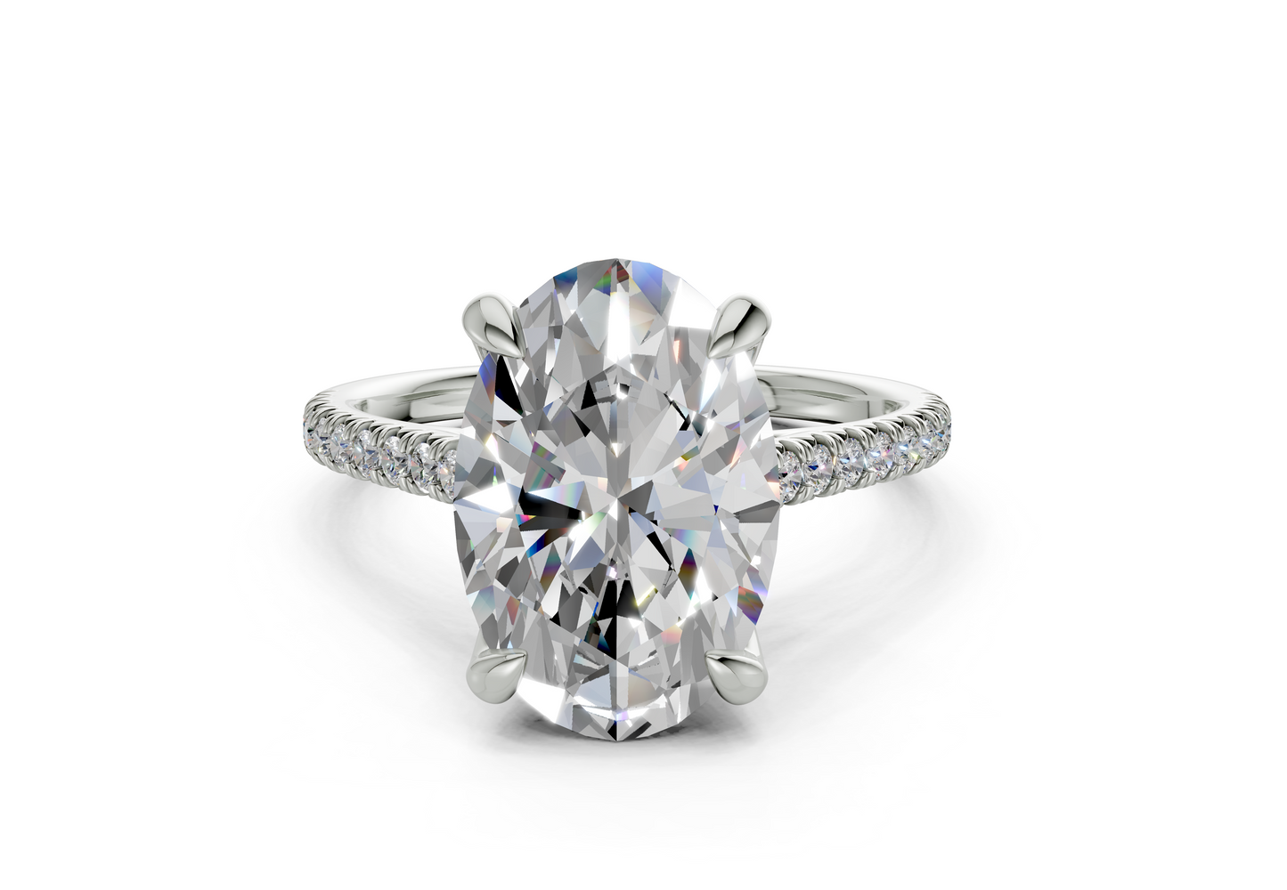 The West Village Pavé Engagement Ring