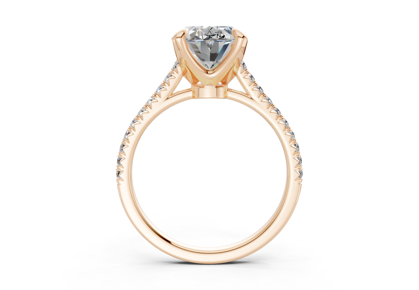 The West Village Pavé Engagement Ring