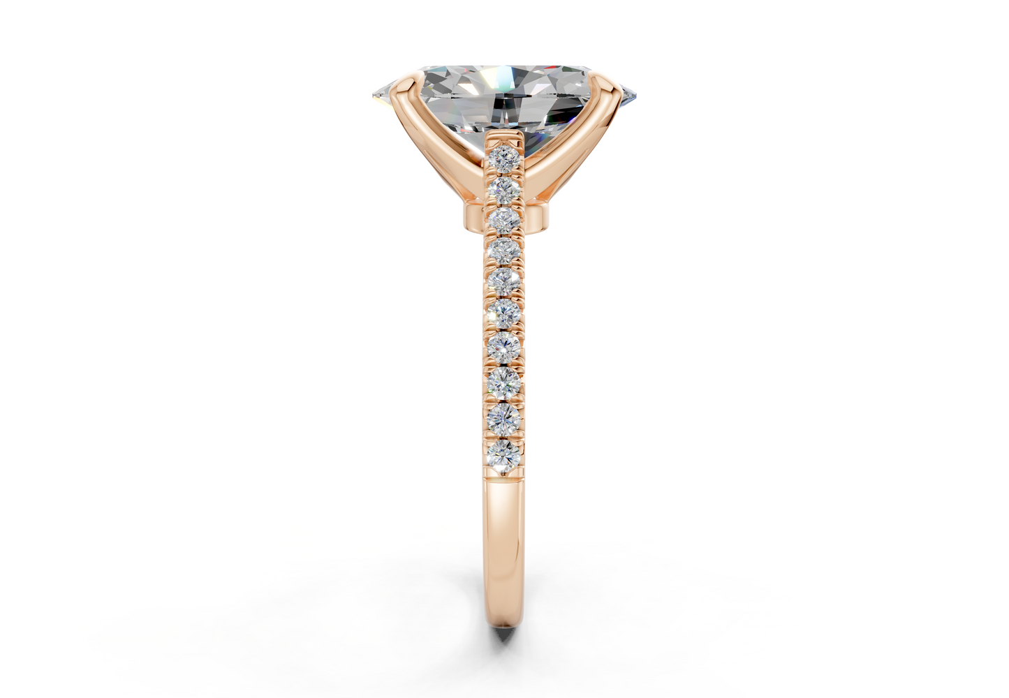 The West Village Pavé Engagement Ring