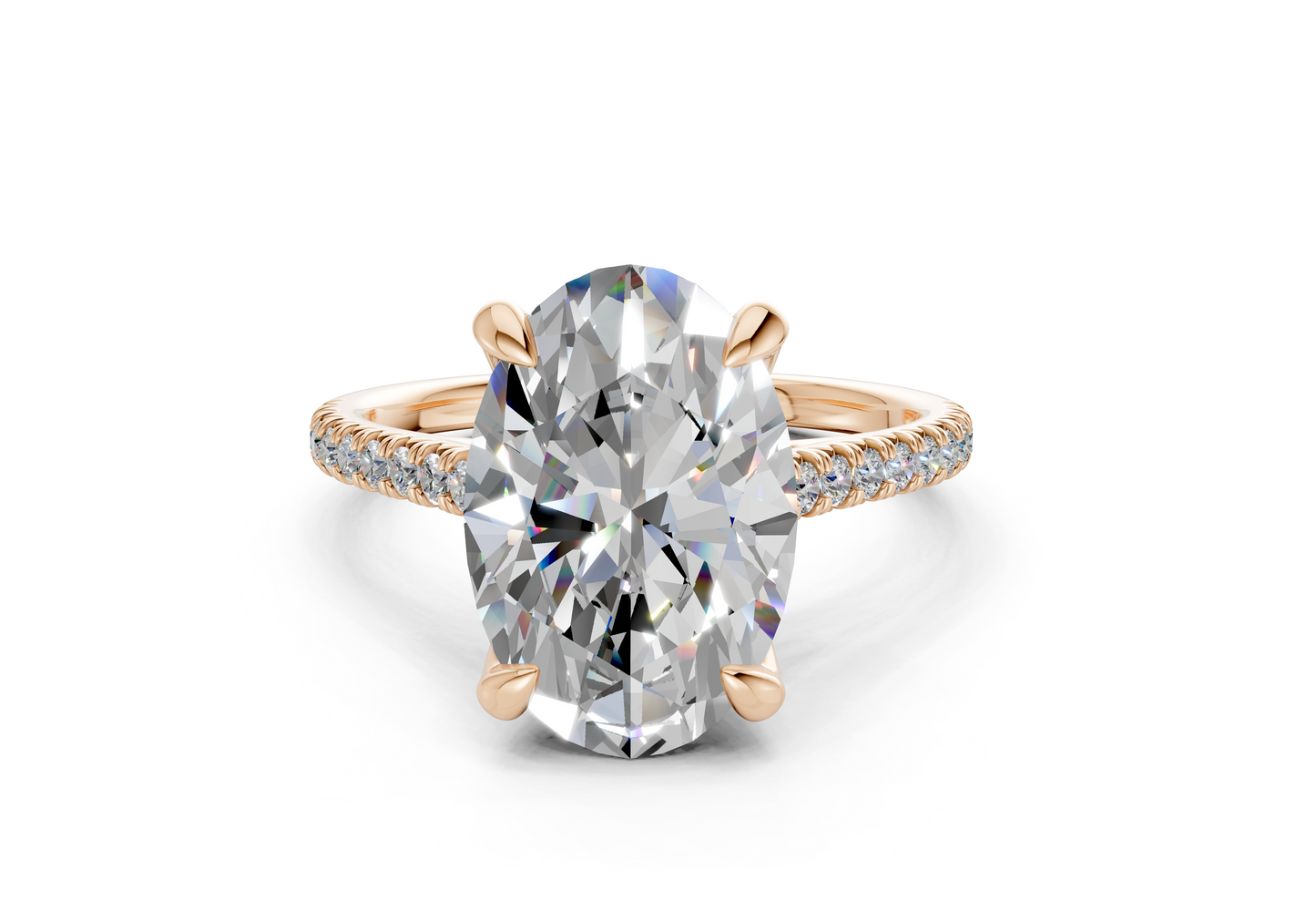The West Village Pavé Engagement Ring