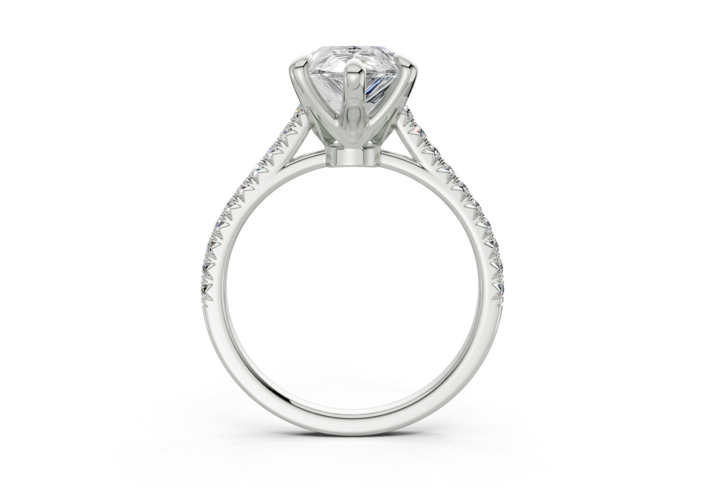 The West Village Pavé Engagement Ring