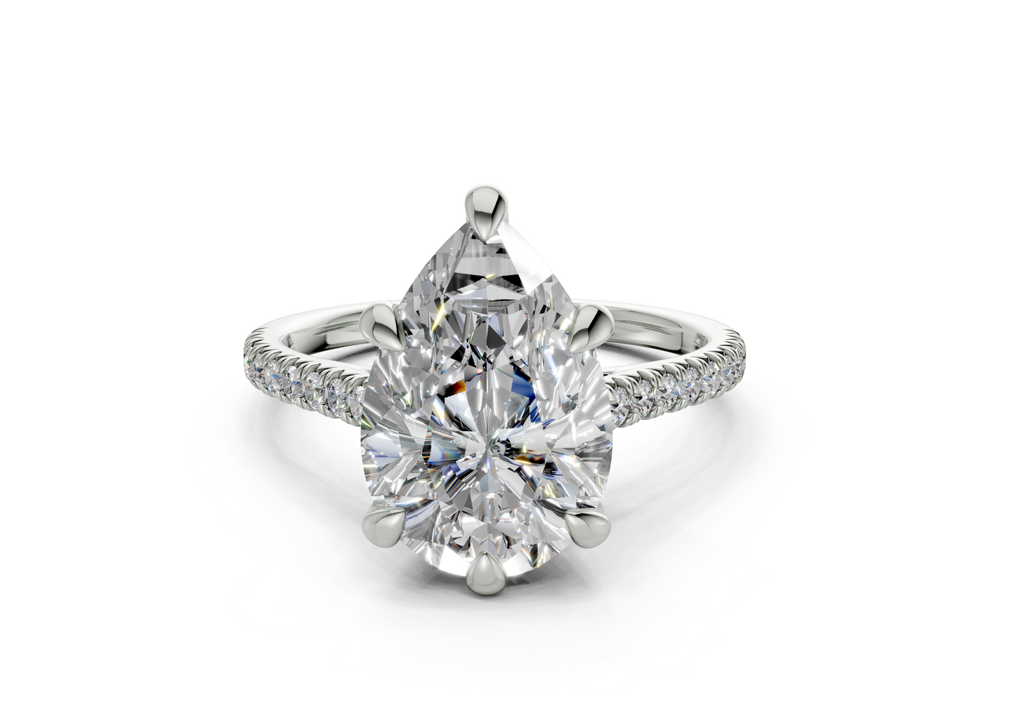 The West Village Pavé Engagement Ring