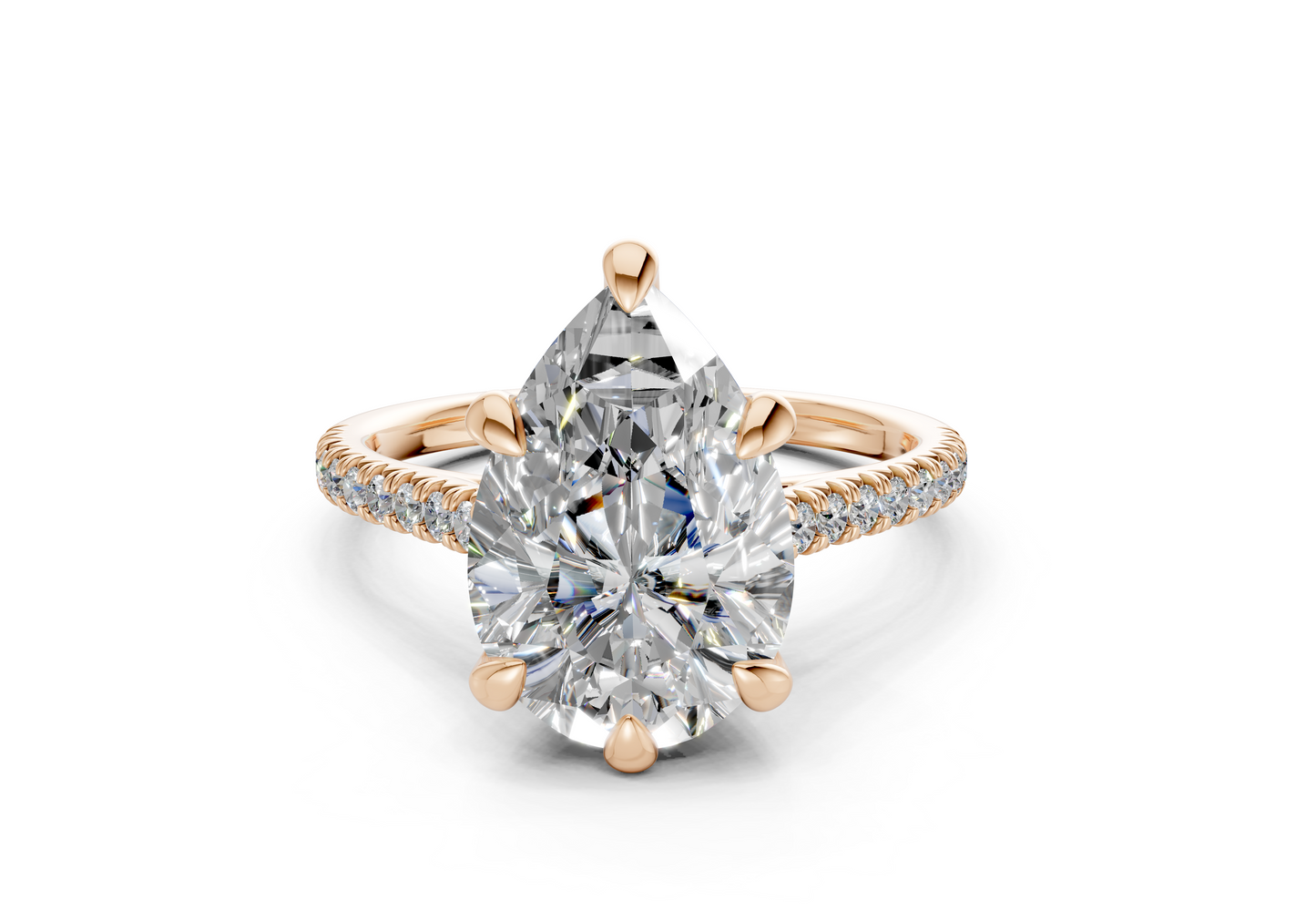 The West Village Pavé Engagement Ring
