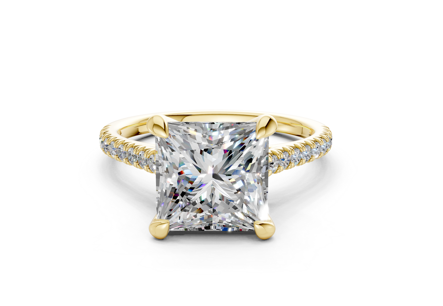 The West Village Pavé Engagement Ring