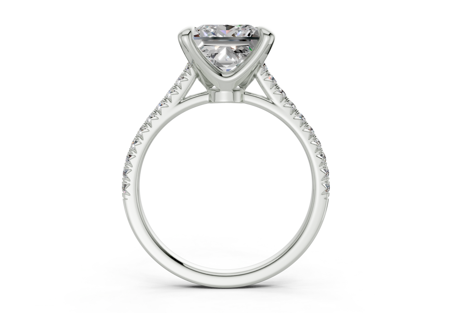 The West Village Pavé Engagement Ring